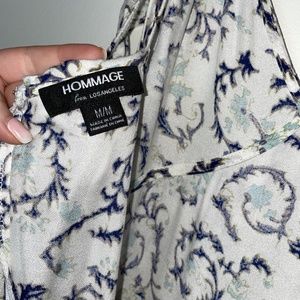 Hommage Floral Print Romper